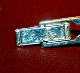 Pair Vintage 1" Tall S.A.G. Silverplate Ornamental Cufflinks - Hunter & Dog