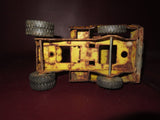 Vintage 1960s Tonka Yellow Pressed Steel Car Carrier Loader Trailer Truck As-Is