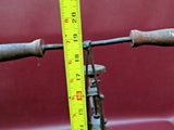 Vintage Reproduction 22" Long Cast Iron Classic Big Wheel Bicycle Model on Stand