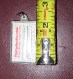 Vintage Whistler Mountain What Skiing Ought to Be Souvenir Keychain Thermometer