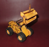 Vintage 1970s Yellow 11" Long Tonka XR-101 Front End Loader Construction Toy