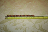 Vintage Unusual Small 16" Long Adjustable Copper Choker Necklace