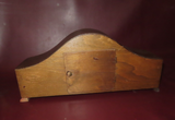 Vintage Goodwin Precision Art Deco Oak Wood Case Camel Back Mantel Clock - As-Is