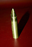 Collectible 2.5" Tall Brass Hunter Bullet Cigarette Lighter - As-Is Not Working