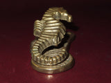 Unique 3" Tall Vintage Brass Seahorse Bottle Opener Clip