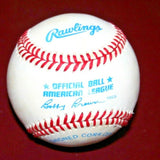 Frank Viola (1988 AL Cy Young) Signed Official American League Baseball in Cube