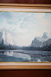 Dino Massaroni 1989 Framed Art Print - Yosemite Valley View w/ El Capitan